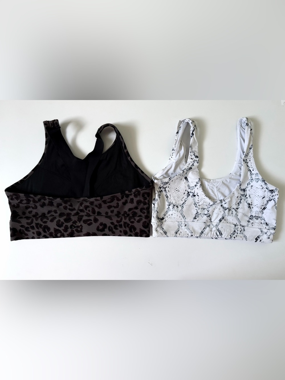 Varley Set of 2 Animal Print Sports Bras Size M - Picture 4 of 8